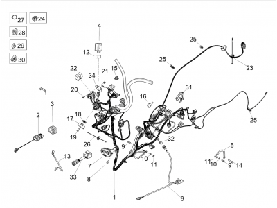 Ηλεκτρική εγκατάσταση εμπρός